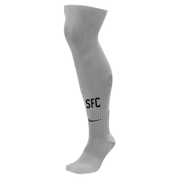 Sevilla Socken Ausweich 2018-19 Grau Fussballtrikots Günstig